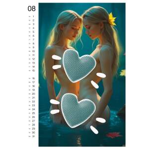 Erotikkalender 2026 – Pin-up Creatures Kalender – Frauen in Wild Fantasy Look