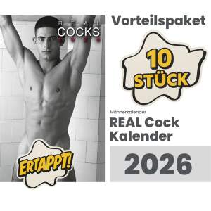Erotikkalender 2026 Pin-up Real Cock Kalender - 10...