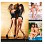 Erotik Kalender 2026 – Double Trouble - Frauen Kalender 31,5 x 45 cm Spiralbindung