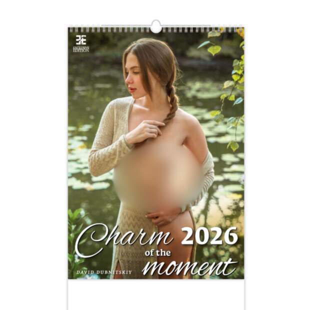 Erotik Kalender 2026 - Charme of the Moment Girls - Kalender 33,4 x 48,5 cm