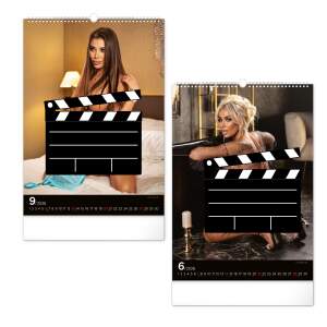Erotischer Frauenkalender 2026 – Sensible & Verspielte Motive, Hochformat 33 × 46 cm
