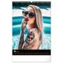 Inked Girls Kalender 2026 – Wandkalender mit Tattoo-Frauen & Models, 33×46 cm