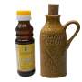 Spreewald Leinöl Geschenkset Honig – 100 ml Kanow-Mühle & Keramikflasche 100 ml mit Kork