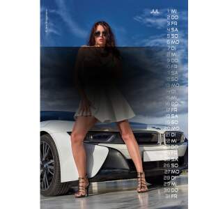 Cars & Girls Kalender 2026 Erotikkalender DIN A3
