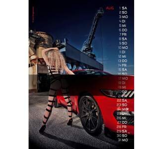 Cars & Girls Kalender 2026 Erotikkalender DIN A3