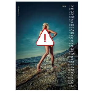 Kalender 2026 - Hot Sexy Girls: Der Höhepunkt der Sinnlichkeit (Erotikkalender, DIN A3)