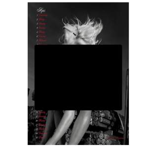 Passionate Mann & Frau Kalender 2027 - Erotik Wandkalender DIN A4 | Jens Brüggemann