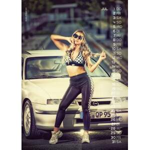 Oldtimer & Girls Kalender 2027 - Erotik Wandkalender DIN A3 | Jens Brüggemann
