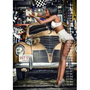 Oldtimer & Girls Kalender 2027 - Erotik Wandkalender DIN A3 | Jens Brüggemann