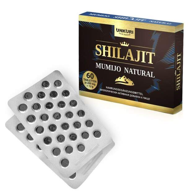Mumijo Shilajit, Mineralien, 60 Tabletten, 200mg