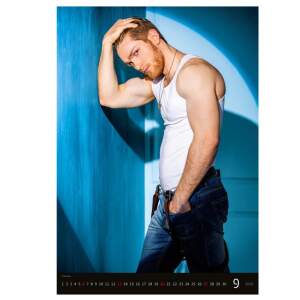 Erotik Kalender 2026 - Sexy Boys - Kalender - 31,5  x 45 cm mit Spiralbindung