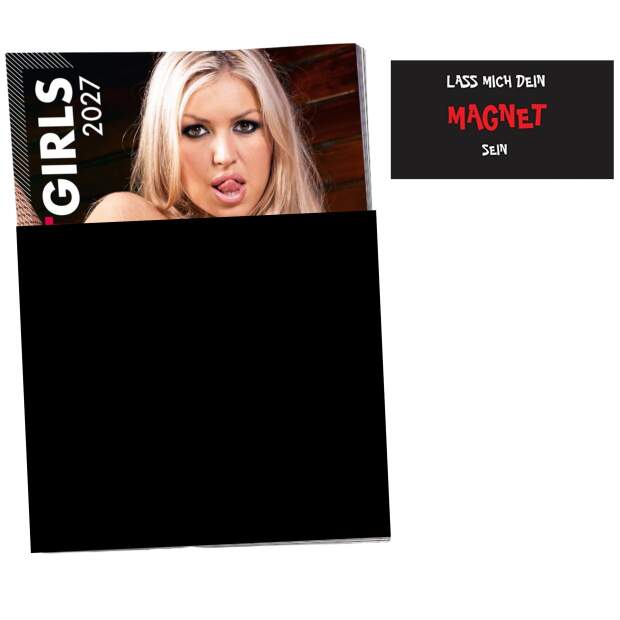 Erotik Kalender Girls 2027 Pin Up Wandkalender mit Magneten