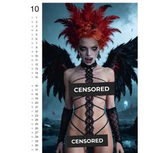 PIN-UP Wild Fantasy Girls Kalender 2027 – 10er-Bündel | Erotik Wandkalender