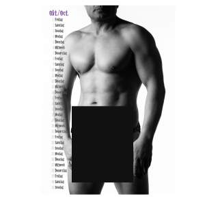 Nice Guys & Bad Cocks Boy Kalender 2027 DIN A4 – Pin-up Wandkalender mit Spiralbindung