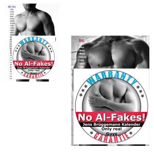 Nice Guys & Bad Cocks Boy Kalender 2027 DIN A4 – Pin-up Wandkalender mit Spiralbindung