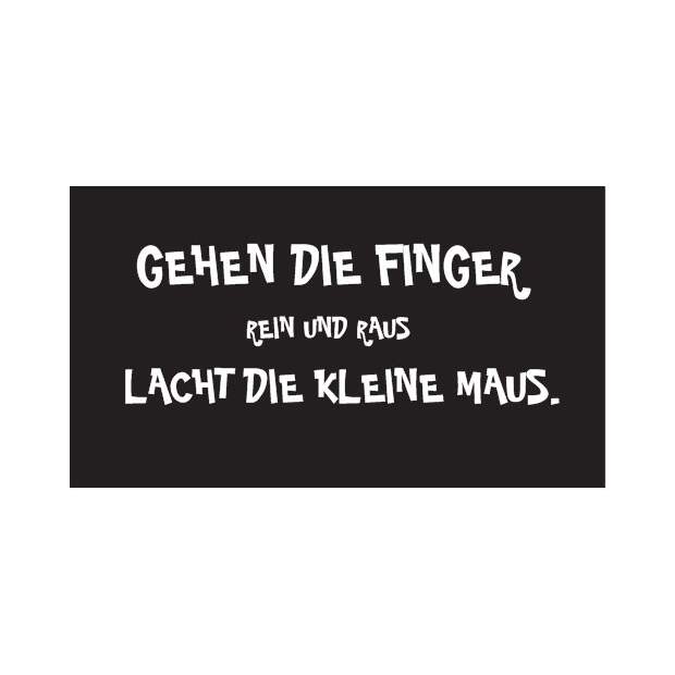 Erotikmagnet Kühlschrankmagnet Erotik Gehen die Finger rein