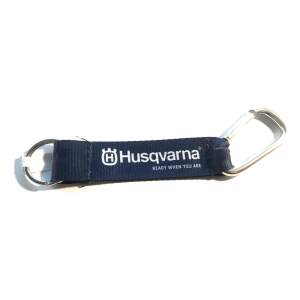 Husqvarna Schlüsselanhänger mit Karabinerhaken...