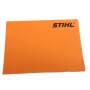 Stihl Notizzettel selbstklebend Haftpapier Block, Orange, 100 Blatt, 10,5 x 7,5 cm