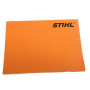 Stihl Notizzettel selbstklebend Haftpapier Block, Orange, 100 Blatt, 10,5 x 7,5 cm