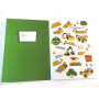 John Deere Stickerheft, Notizheft, Klebeheft Kinderheft grün 21 x 15 cm