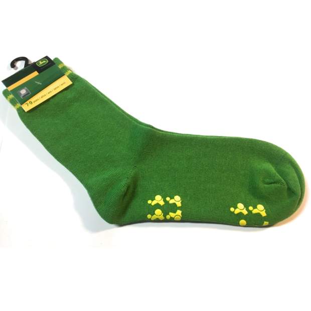 John Deere Strumpf  7-9 Jahre Kinder-Socken Anti Rutsch Grip Baumwolle 1 Paar