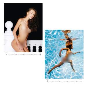 Erotikkalender Girls 2027 – Wandkalender 24x33 cm mit 12 Aktaufnahmen