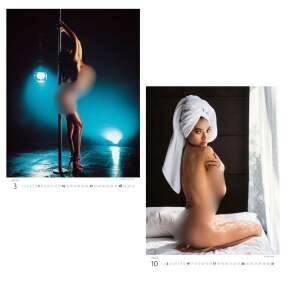 Erotikkalender Girls 2027 – Wandkalender 24x33 cm mit 12 Aktaufnahmen