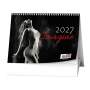Imagine Girls 2027 – Erotik Tischkalender 21 x 15 cm, Wochenkalender mit Schwarz-Weiß-Aktfotos