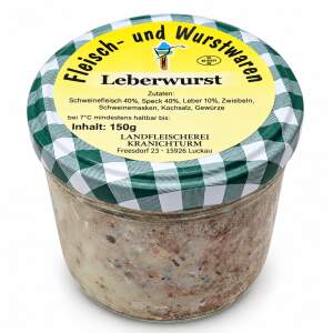 Leberwurst im Glas – Landfleischerei Kranichturm,...