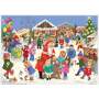 Adventskalender A4 Weihnachtsjahrmarkt – mit Glitzer & Lichtbildern