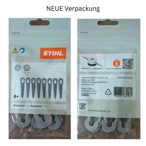 (3 Packg. = 24 Stck.) Stihl Klingen PolyCut 2-2...