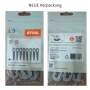 (3 Packg. = 24 Stck.) Stihl Klingen PolyCut 2-2 Kunststoffmesser 40080071000