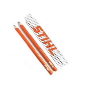Stihl Fanartikel Set Zollstock Zimmermannsbleistifte Holz...