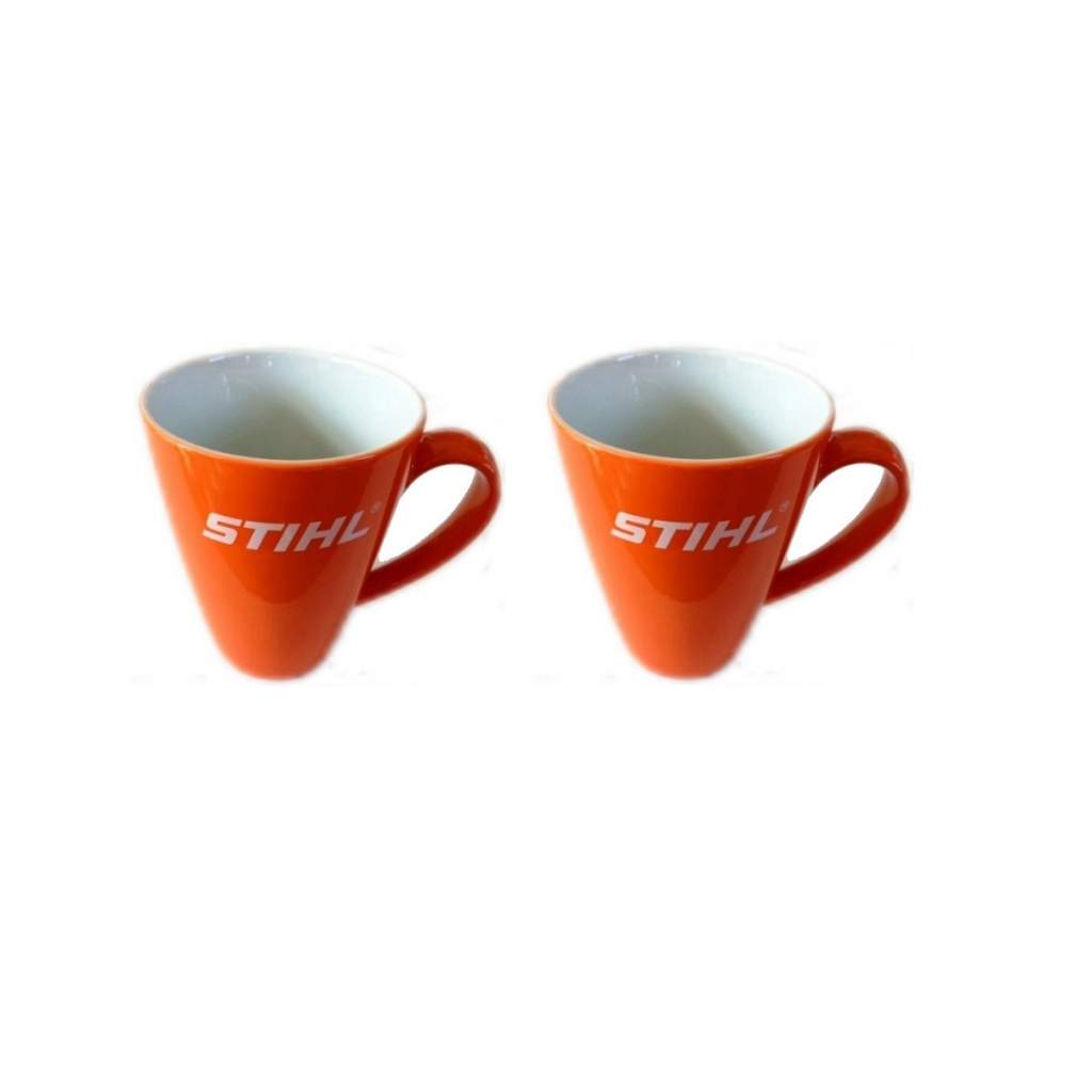 Stihl Tasse Trinkbecher Kaffeetasse Orange 2 Stück - Luxzina - Ihr On