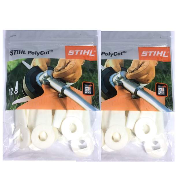 Stihl PolyCut Ersatzklingen Ersatzmesser 41110071001 (2 Packg. = 24 Stück)