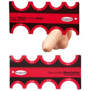 Messlatte Penis Measurement Guide MALESATION