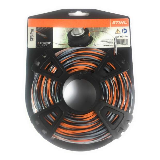 Stihl Mähfaden CF3 Pro kreuzförmig Rolle 3,0 mm / .120 " x 22 m / 72"