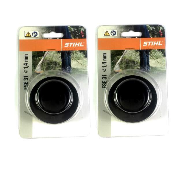 Stihl Trimmerspule FSE 31, Fadenspule 1,4 mm (2-er Pack)