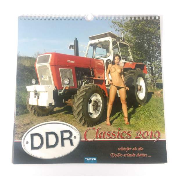 DDR Kalender 2019 Classics Erotikkalender OldtimerTraumfrauen Naked Women