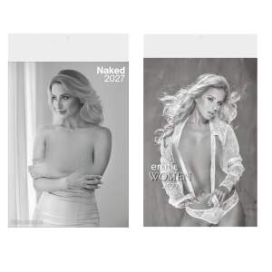 Erotik-Kalender Set Naked & Womens Girls 2027 Nackte...