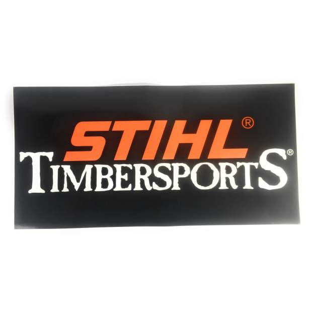 Stihl Aufkleber Timbersports 20 x 8,8 cm