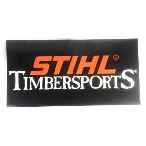 Stihl Aufkleber Timbersports 20 x 8,8 cm, 2 Stück