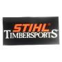 Stihl Aufkleber Timbersports 20 x 8,8 cm, 2 Stück