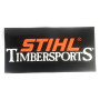 Stihl Aufkleber Timbersports 20 x 8,8 cm, 2 Stück