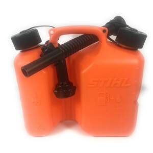 Stihl Kombikanister Benzinkanister 3 L Kettenhaftöl 1,5 l Orange