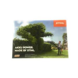 Stihl Magnet HSA 56 - Laubmonster - Akku Power - 12 x 6 cm