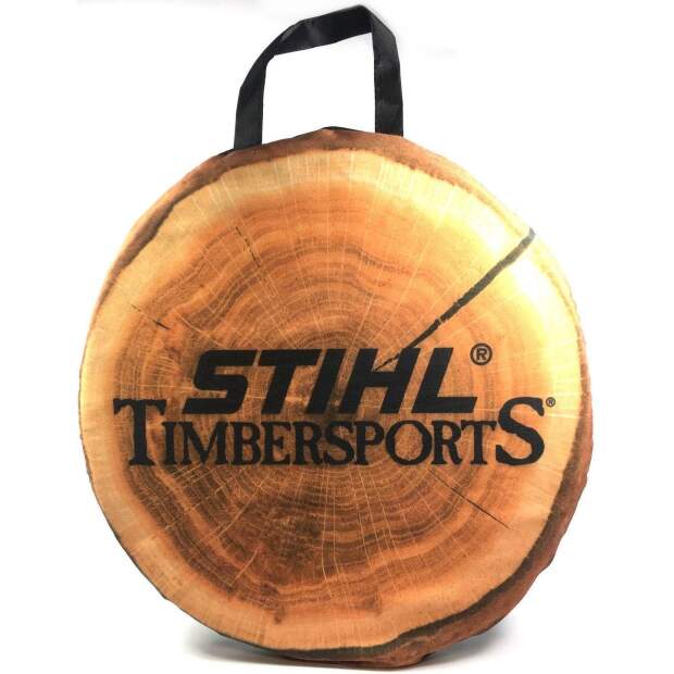 Stihl Sitzkissen Timbersports Holzscheibe Schaumstoff 34 cm