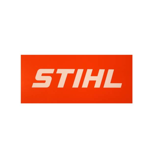 Stihl Aufkleber Orange 30 x 13 cm