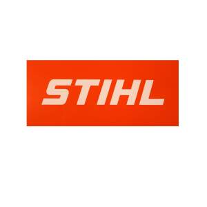 Stihl Aufkleber Orange 50 x 22 cm