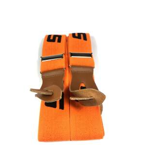 Stihl Hosenträger Laschen Knöpfen Orange 120 cm...